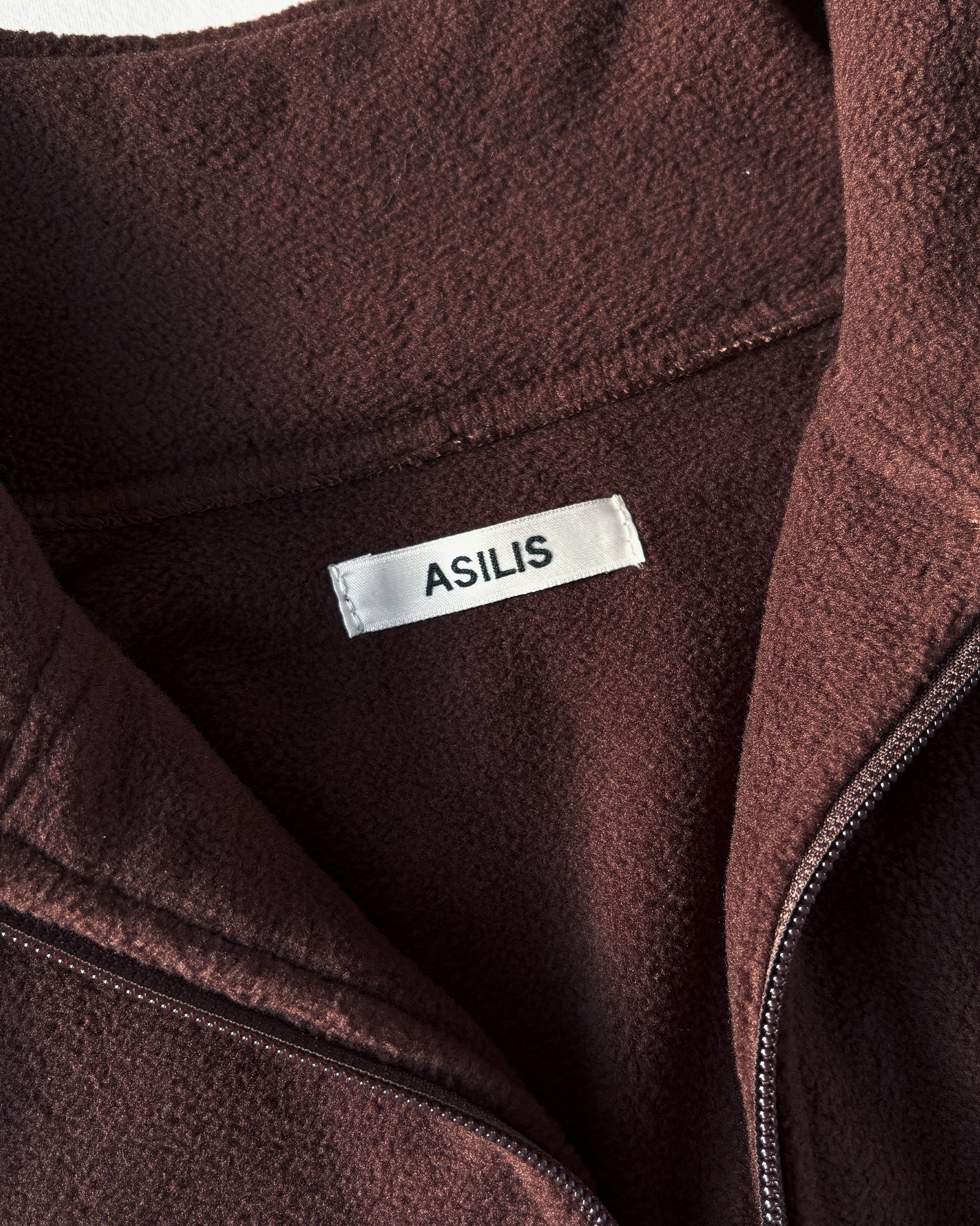 Hoshi Fleece Pullover 01 - Brown