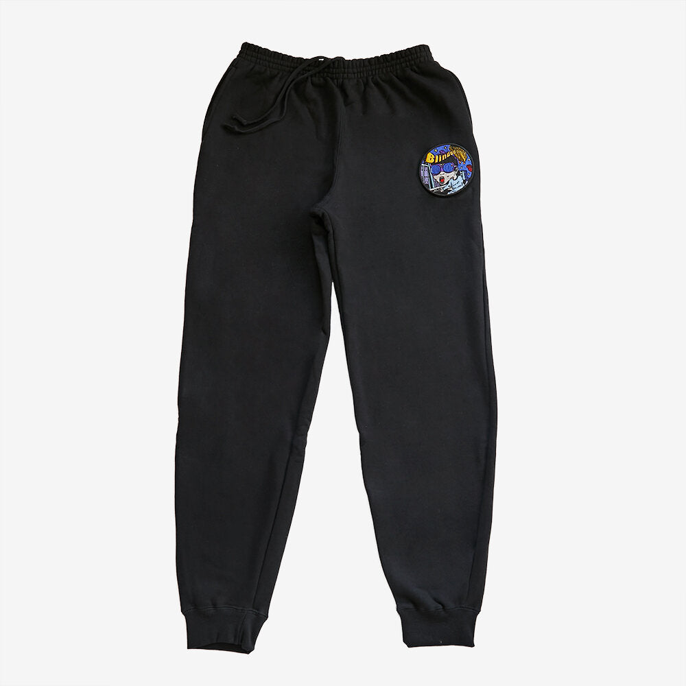 Pajama Sweat Bottom Black